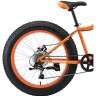 Горный MTB велосипед Black One Monster 24 D 13, оранжевый/серый - Горный MTB велосипед Black One Monster 24 D 13, оранжевый/серый