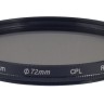 Светофильтр Rekam CPL 72мм для фотоаппарата круговой поляризации - Светофильтр Rekam CPL 72мм для фотоаппарата круговой поляризации
