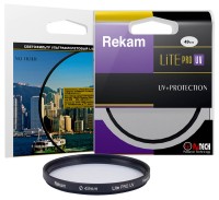 Светофильтр Rekam Lite PRO UV 49мм для фотоаппарата с просветляющим покрытием ультрафиолетовый