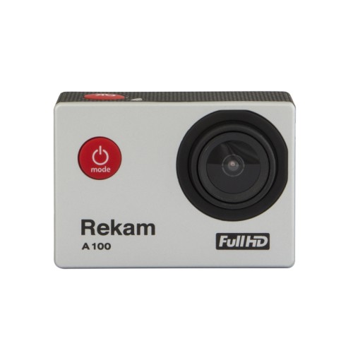 Экшн камера Rekam A100 • Поддержка micro SDHC карт до 32 Гб; 
• Быстрый старт; 
• угол обзора: 144°; 
• Full HD; HD
