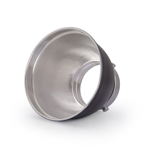 Универсальный рефлектор Rekam RF-5003 с байонетом типа Bowens, диаметр 170 мм •	универсальный рефлектор; 
•	тип байонета – Bowens; 
•	диаметр – 170 мм; 
•	внутренняя отражающая поверхность - "матовое серебро". 

