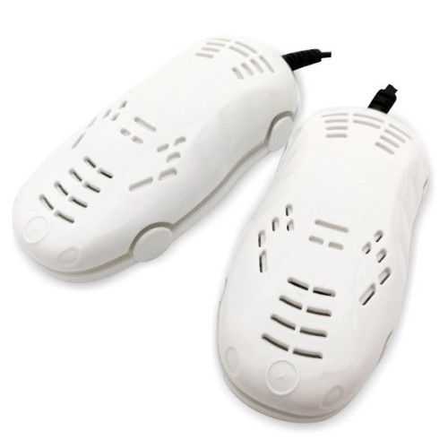 Электросушилка для обуви антибактериальная, Sakura SA-8188W •   номинальная мощность - 12 Вт;
•   размеры - 11.5х5.0х3.0 см;
•   цвет - белый.
