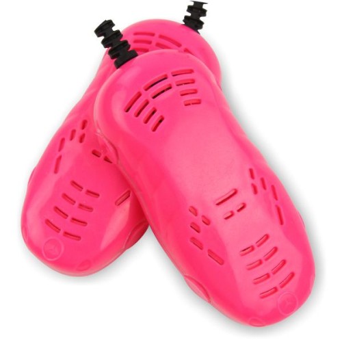 Электросушилка для обуви антибактериальная, Sakura SA-8155P •   номинальная мощность - 12 Вт;
•   размеры - 11.5х5.0х3.0 см;
•   цвет - розовый.
