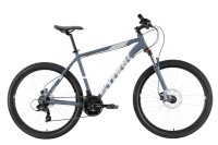 Велосипед Stark'21 Hunter 27.2 HD 16, серый/белый