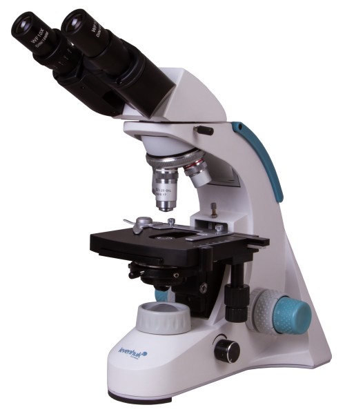 Микроскоп бинокулярный Levenhuk 900B •   лабораторный микроскоп с бинокулярной насадкой;
•   широкопольная ахроматическая оптика;
•   увеличение от 40 до 1000 крат;
•   нижняя светодиодная подсветка мощностью 3 Вт;
•   регулировка яркости подсветки, питание от сети.
