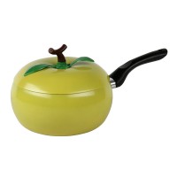 Соусник с крышкой, 2.0 л, дизайн - Лимон, Pomi d'Oro SL1826 Vegetto