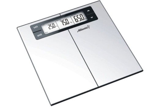 Весы напольные электронные ATLANTA ATH-818 Электронные,Сверхтонкие, стекло 6 мм, до 180 кг, цена деления 0,1 кг, память последнего веса