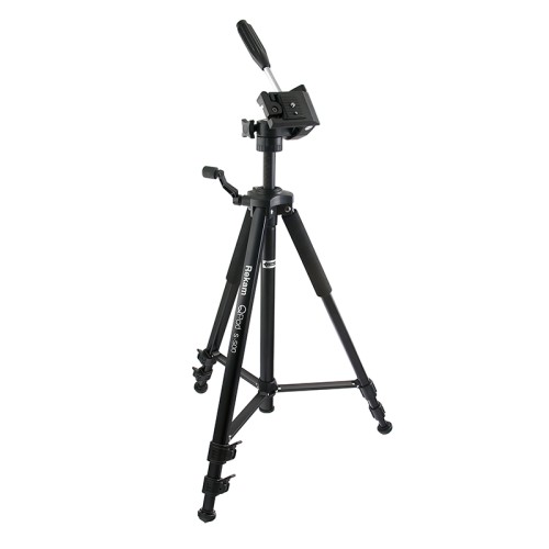 Фото-видео штатив Rekam QPod S-500 •	3-секционный штатив;
•	панорамная 3-D голова; 
•	максимальная высота: 1520 мм; 
•	минимальная высота: 580 мм; 
•	максимальная нагрузка: 3500 гр. 

