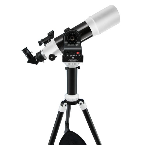 Телескоп Sky-Watcher 102S AZ-GTe SynScan GOTO •   компактный и лёгкий;
•   подходит для астрономических и ландшафтных наблюдений;
•   система приводов SynScan GOTO (без энкодеров);
•   управление при помощи смартфона или вручную, возможность подключения пульта SynScan;
•   все необходимые аксессуары имеются в комплекте;
•   прекрасный подарок начинающему астроному.
