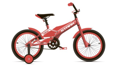 Детский велосипед Stark&#039;20 Tanuki 18 Boy красный/белый •   колеса 18";
•   материал рамы - алюминиевый сплав;
•   количество скоростей - 1;
•   для мальчиков;
•   амортизация - Rigid (жесткий);
•   передний тормоз отсутствует, задний тормоз - ножной.
