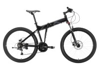 Велосипед Stark'21 Cobra 26.2 HD 18, чёрный/серый
