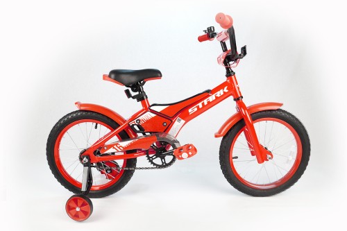 Детский велосипед Stark&#039;20 Tanuki 16 Boy красный/белый •   колеса 16";
•   материал рамы - алюминиевый сплав;
•   количество скоростей - 1;
•   для мальчиков;
•   амортизация - Rigid (жёсткий);
•   передний тормоз отсутствует, задний тормоз - ножной.

