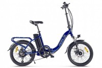 Велогибрид Volteco Flex Up, синий