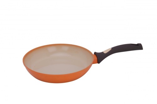 Сковорода, 24 см, Pomi d&#039;Oro Р-600272 Mandarino •   сковорода с ручкой;
•   диаметр - 24 см;
•   антипригарное покрытие Exilon;
•   можно использовать на различных типах плит.
