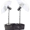 Комплект Rekam Mini-Light Ultra M-250 Umbrella 90 Translucent Kit - Комплект Rekam Mini-Light Ultra M-250 Umbrella 90 Translucent Kit